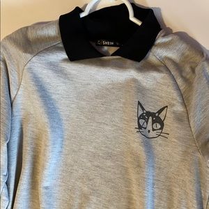 SHEIN cat top